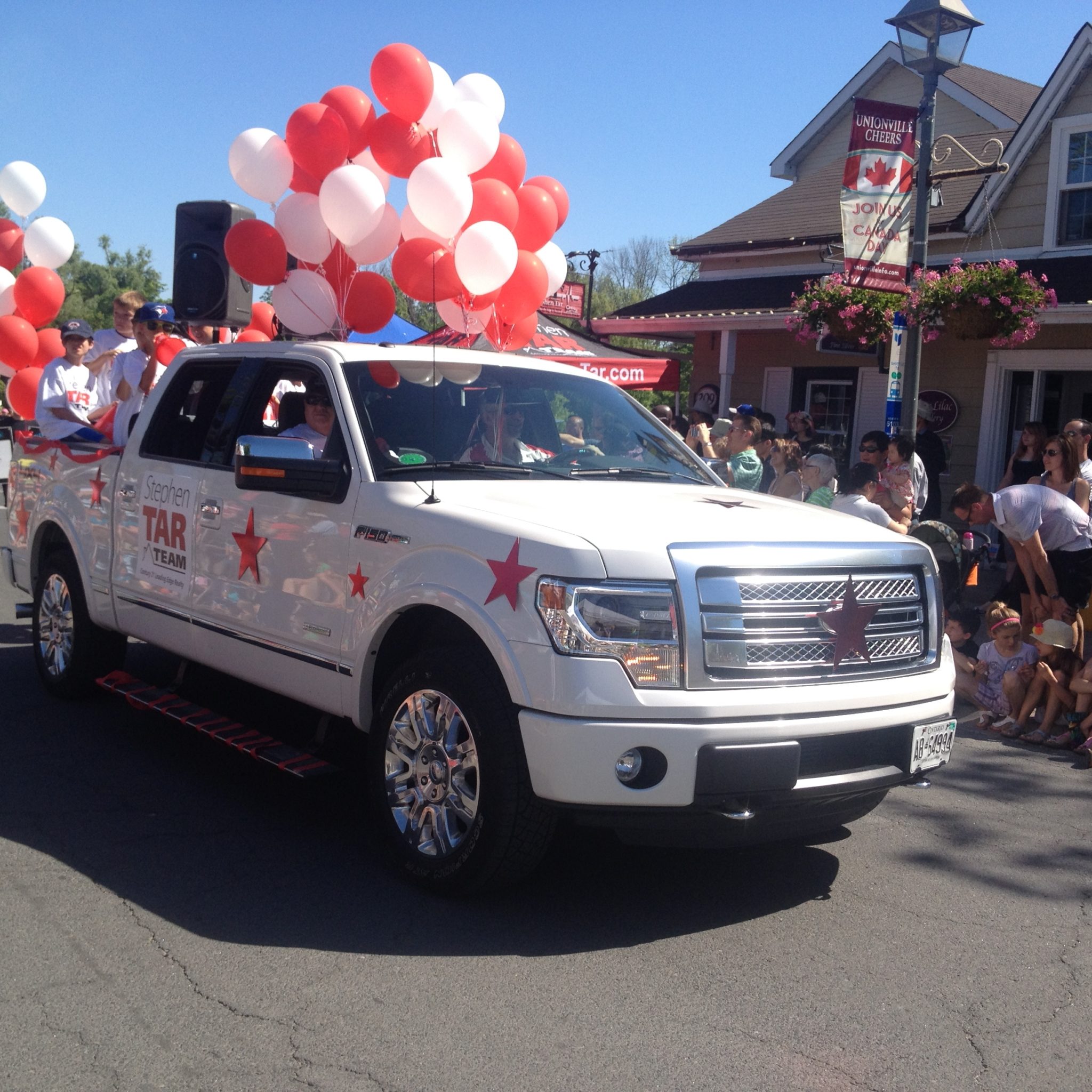 Truck in parade