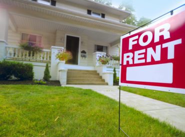 for, rent, sign, out, front, of, home